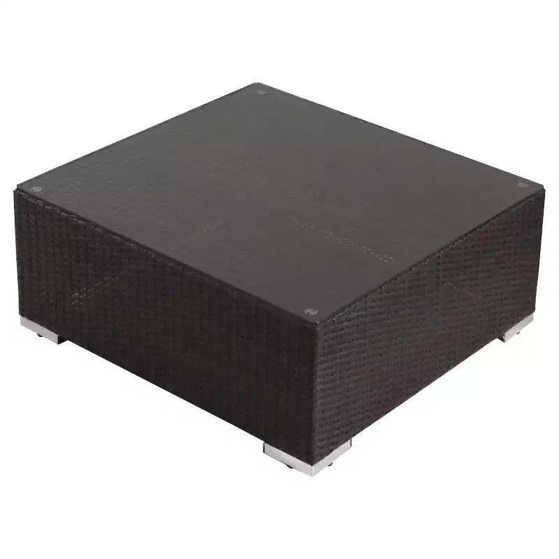 Ensemble modulable de sièges de patio Santa Rosa, 5 pièces, en osier avec coussins : mobilier d’extérieur, assise profonde - Christopher Knight Home
