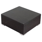 Ensemble modulable de sièges de patio Santa Rosa, 5 pièces, en osier avec coussins : mobilier d’extérieur, assise profonde - Christopher Knight Home