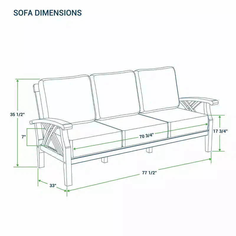Conjunto de conversación de 5 piezas para patio exterior de teca Eola de Sonoma Lane, con cojines marrones con cremallera – Resistente a la intemperie