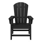 WestinTrends Malibu 5-delige HDPE-buiteneetset voor kinderen met vierkante tuintafel en stoelen