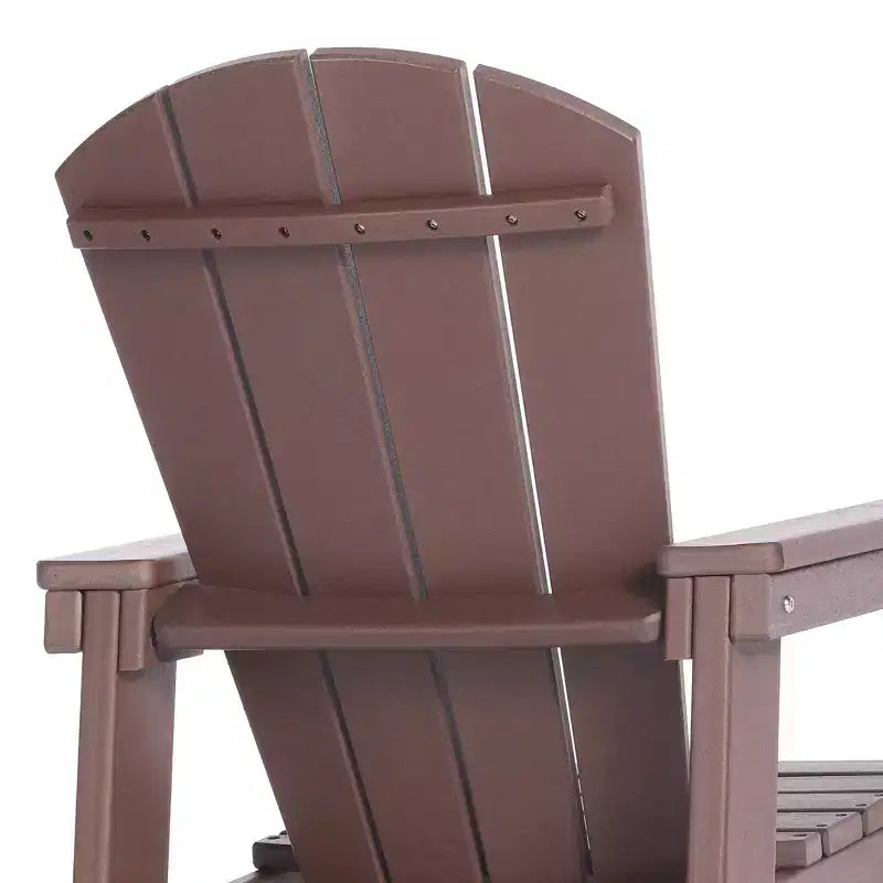 WestinTrends Malibu 5-delige HDPE-buiteneetset voor kinderen met vierkante tuintafel en stoelen