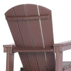 WestinTrends Malibu 5-delige HDPE-buiteneetset voor kinderen met vierkante tuintafel en stoelen