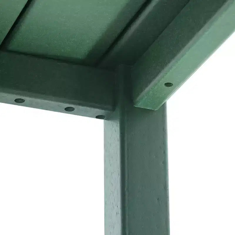 WestinTrends Malibu 5-delige HDPE-buiteneetset voor kinderen met vierkante tuintafel en stoelen