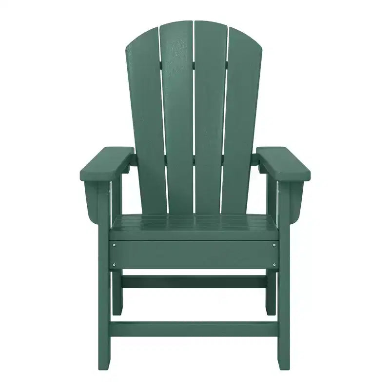 WestinTrends Malibu 5-delige HDPE-buiteneetset voor kinderen met vierkante tuintafel en stoelen