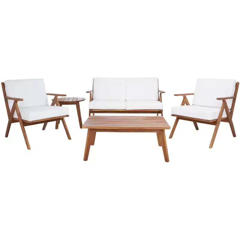 Set da soggiorno Dryad da 5 pezzi - interno/esterno - PAT7306 - Safavieh