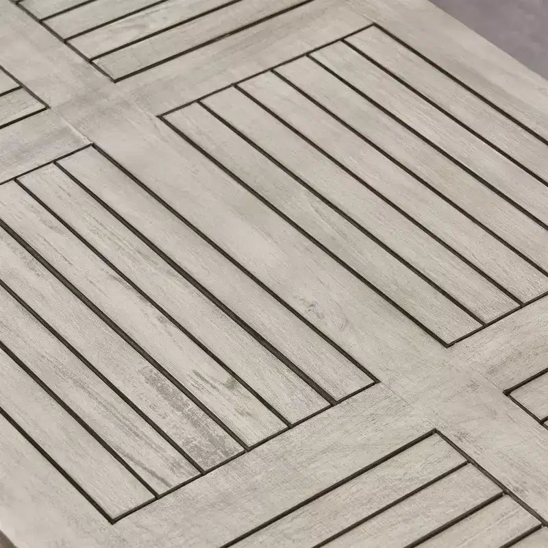 Juego de sofá para 3 personas y mesa de centro de exterior Christopher Knight Home Sewell, de madera de acacia y mimbre