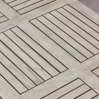 Juego de sofá para 3 personas y mesa de centro de exterior Christopher Knight Home Sewell, de madera de acacia y mimbre