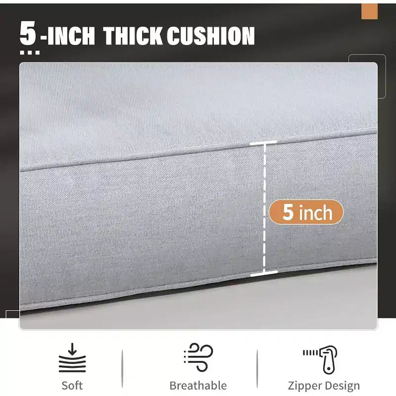 Heynemo aluminium tuinmeubelset met vuurtafel, 4-delige metalen tuinmeubelset voor buiten met kussens voor de achtertuin