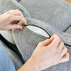 Chenille Corner Seat for Modular Sectional Sofa