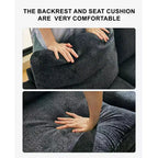 Chenille Corner Seat for Modular Sectional Sofa