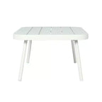 Christopher Knight Home Barbara modernes Outdoor-Set aus Metall-Couchtisch und gepolsterten Zweisitzern