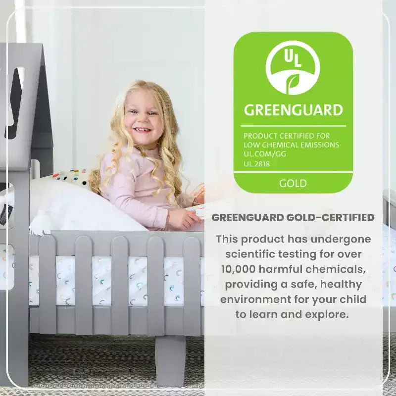 House-Shaped Toddler Bed Frame