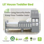 House-Shaped Toddler Bed Frame