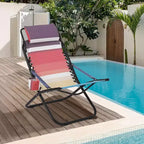 Chaise de camping, chaise de plage portable, chaise pliante en bandoulière, pour la plage, la cour, les pique-niques et les voyages