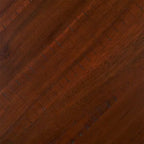 Round Dining Table in Rustic Brown - Seats 4