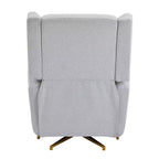 Contemporary Upholstered 360 Swivel Power Recliner Chair