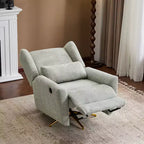 Contemporary Upholstered 360 Swivel Power Recliner Chair