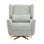 Contemporary Upholstered 360 Swivel Power Recliner Chair