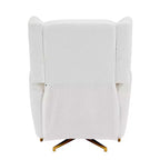 Contemporary Upholstered 360 Swivel Power Recliner Chair