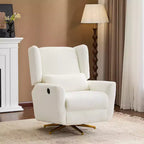 Christopher Knight Home Gilbert Contemporary Upholstered 360 Swivel and Power Recliner Chair