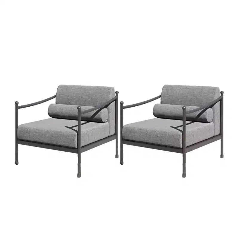 Captiva Designs kültéri, extra nagy prémium társalgókanapé-garnitúra extra vastag párnával és dohányzóasztallal