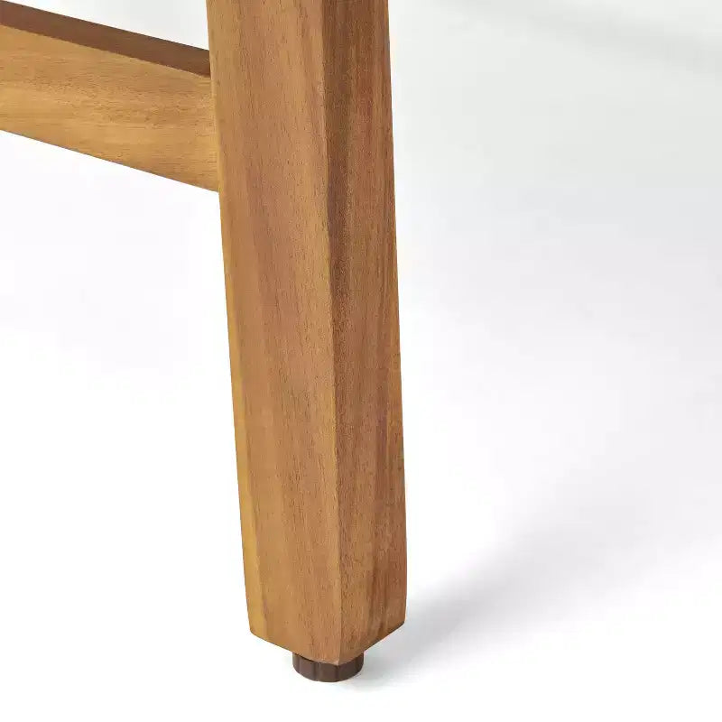 Set da conversazione da esterno Perla di Christopher Knight Home per 8 persone in legno di acacia con cuscini
