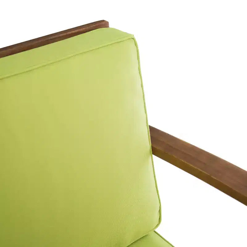 Set da conversazione da esterno Perla di Christopher Knight Home per 8 persone in legno di acacia con cuscini