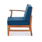 Set da conversazione da esterno Perla di Christopher Knight Home per 8 persone in legno di acacia con cuscini