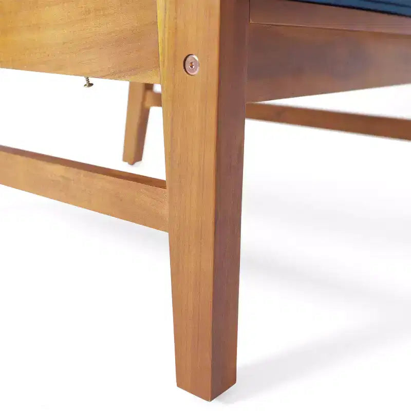 Set da conversazione da esterno Perla di Christopher Knight Home per 8 persone in legno di acacia con cuscini