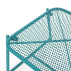 Christopher Knight Home Bucknell Modernes 3-teiliges Outdoor-Metallset für Gespräche
