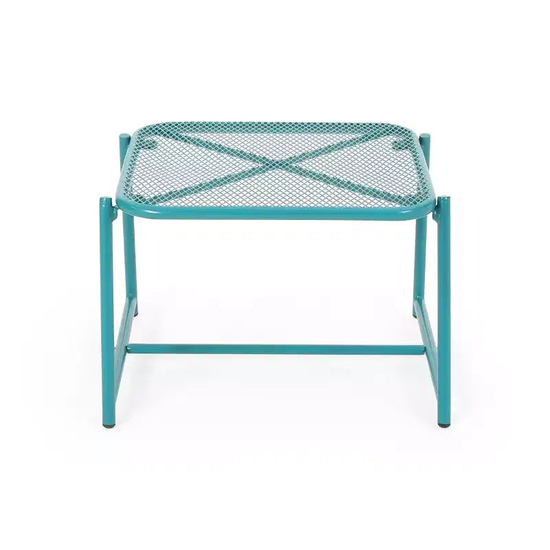 Christopher Knight Home Bucknell Modernes 3-teiliges Outdoor-Metallset für Gespräche