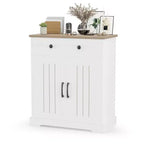 Kitchen Storage Cabinet with 2 Drawers and 2 Doors