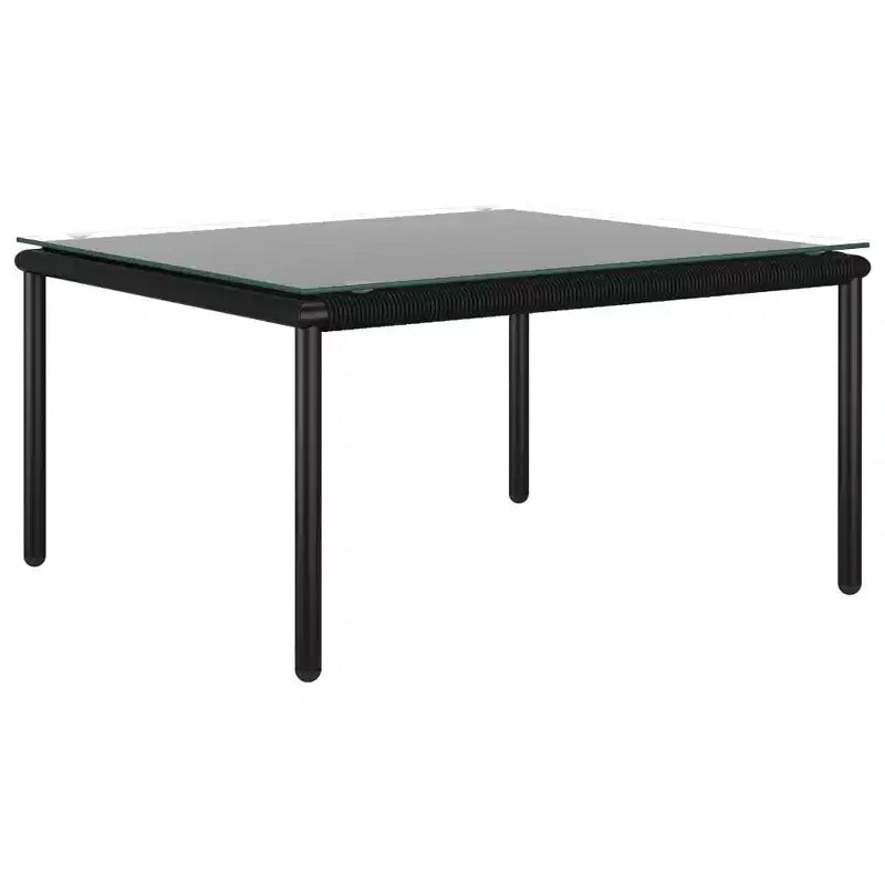 Set da giardino vidaXL nero e antracite