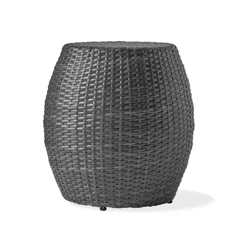 Set da esterno GDFStudio Orchard da 3 pezzi con sedie in vimini impilabili per conversazione
