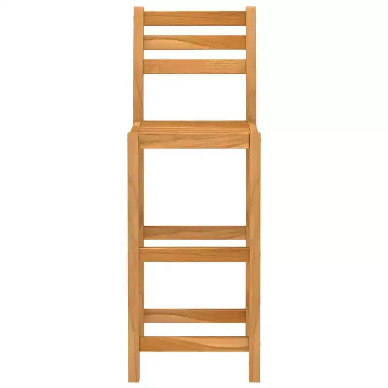 Set da bar da esterno vidaXL in legno naturale, legno massello di acacia, medio