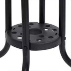 Set da salotto da giardino vidaXL con divani componibili da esterno e cuscini, rattan polimerico