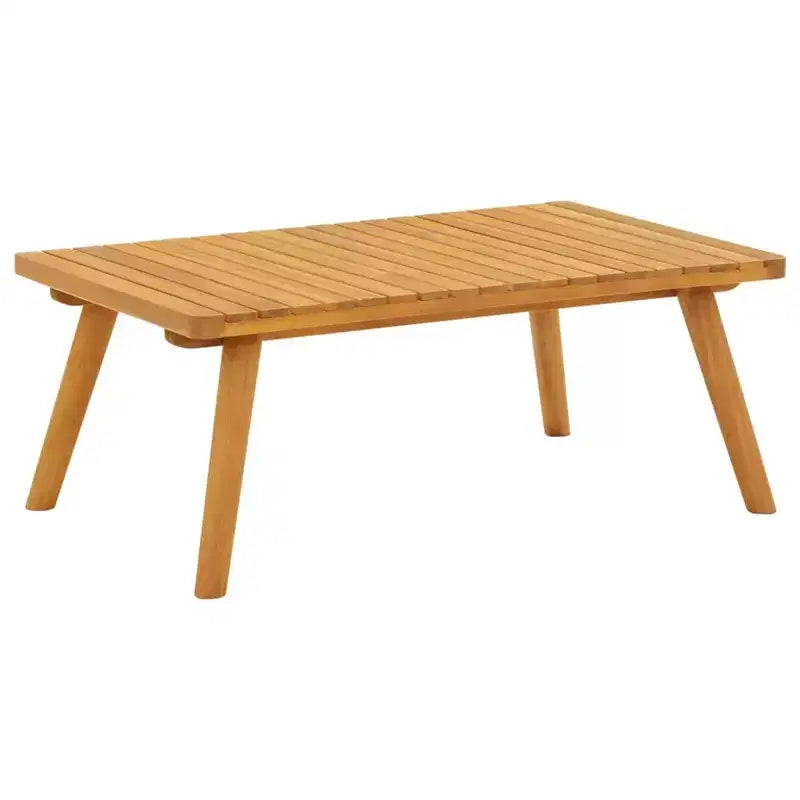 vidaXL Lounge-Set für die Terrasse, Sofagarnitur mit Kissen, massives Akazienholz