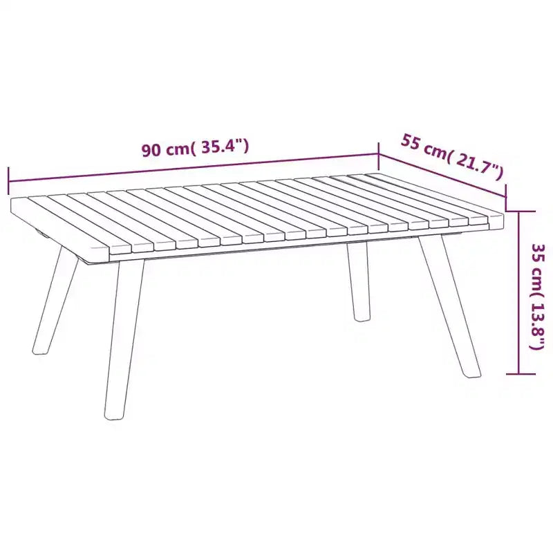 vidaXL Lounge-Set für die Terrasse, Sofagarnitur mit Kissen, massives Akazienholz