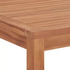 vidaXL Garten-Essgruppe aus natürlichem massivem Teakholz, groß und langlebig