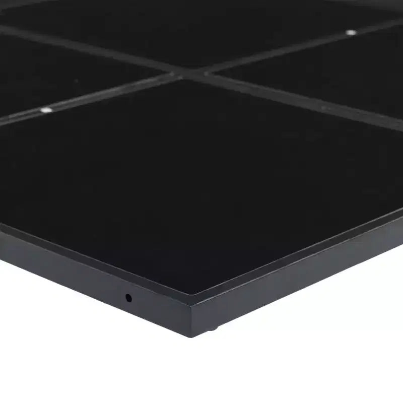 vidaXL 11 részes kerti étkezőgarnitúra párnákkal, fekete textilénből