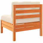 vidaXL Gartensofa-Set Wachsgrau und Creme