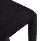 Chaise de salle à manger en tissu chenille Amari de Meridian Furniture, lot de 2