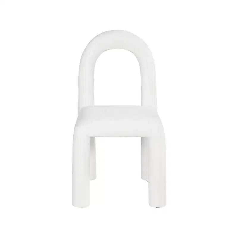 Chaise de salle à manger en tissu chenille Amari de Meridian Furniture, lot de 2