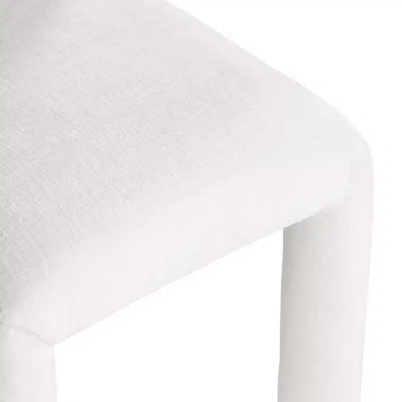Chaise de salle à manger en tissu chenille Amari de Meridian Furniture, lot de 2