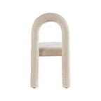 Chaise de salle à manger en tissu chenille Amari de Meridian Furniture, lot de 2