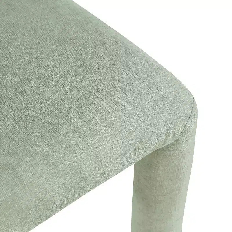 Chaise de salle à manger en tissu chenille Amari de Meridian Furniture, lot de 2