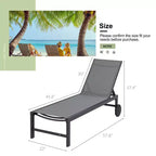 Celebalcony Chaise longue reclinabile singola da 57.8
