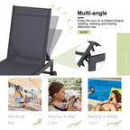Celebalcony Chaise longue reclinabile singola da 57.8