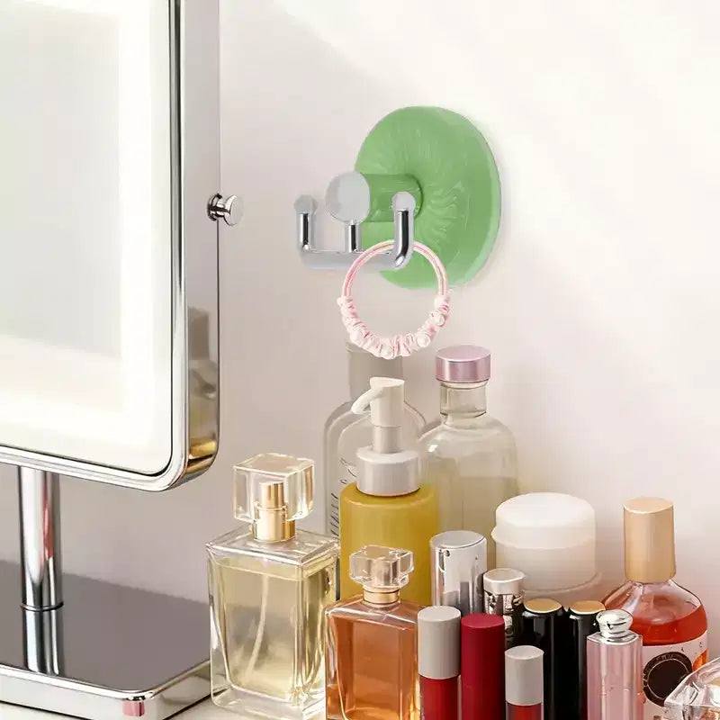Porta cerchietti organizer a doppia estremità con ventose, resistente, Unique Bargains, 2 pezzi