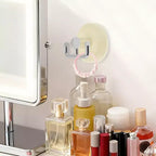 Porta cerchietti organizer a doppia estremità con ventose, resistente, Unique Bargains, 2 pezzi
